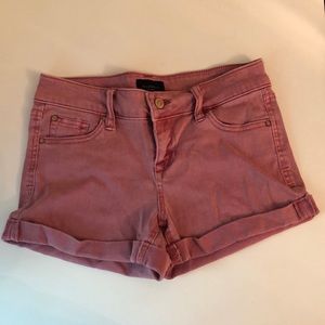 Blush pink Jean shorts in perfect condition!